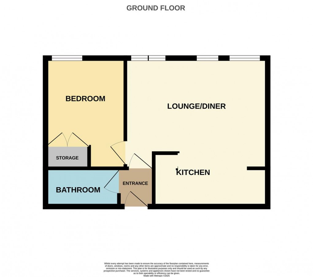 Floorplan for South Street, St. Austell