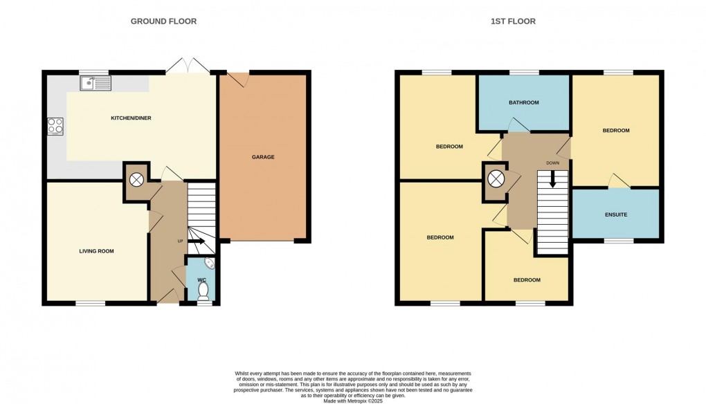 Floorplan for Kew Kernow, Roche