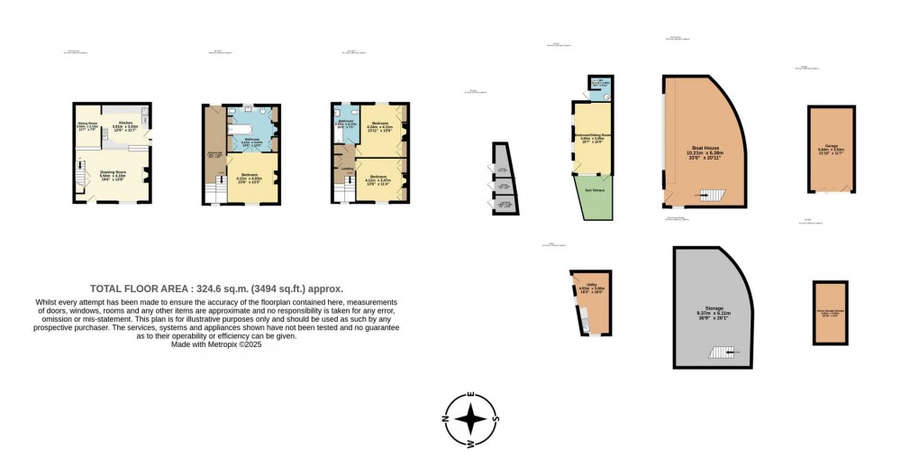Floorplan for West Street, Polruan