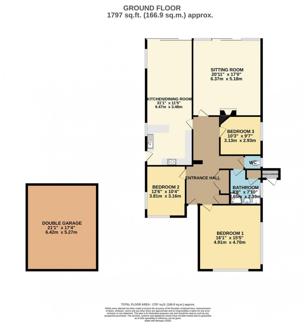 Floorplan for Kilhallon, Par