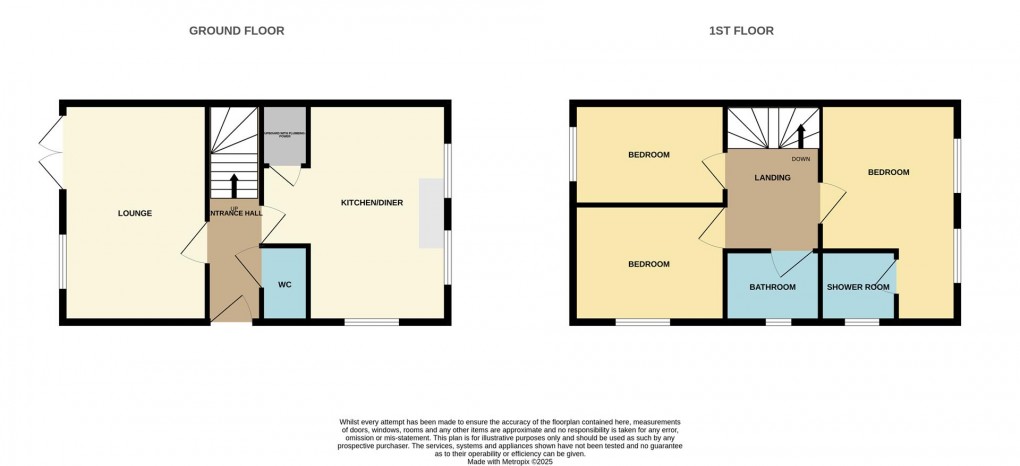 Floorplan for Trelowth, Trelowth, Polgooth