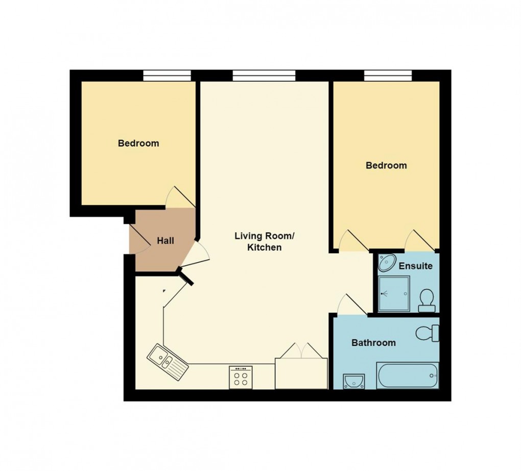 Floorplan for Pochin House, St Austell