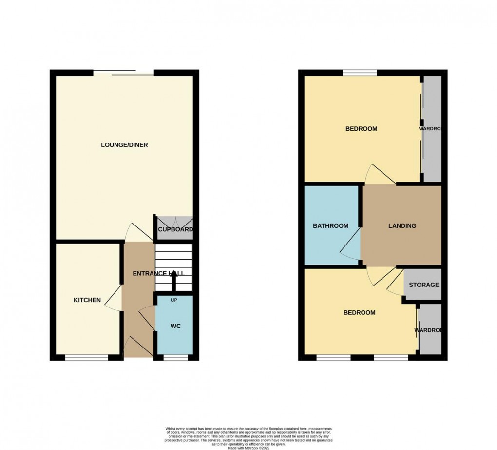 Floorplan for Brewery Drive, St. Austell