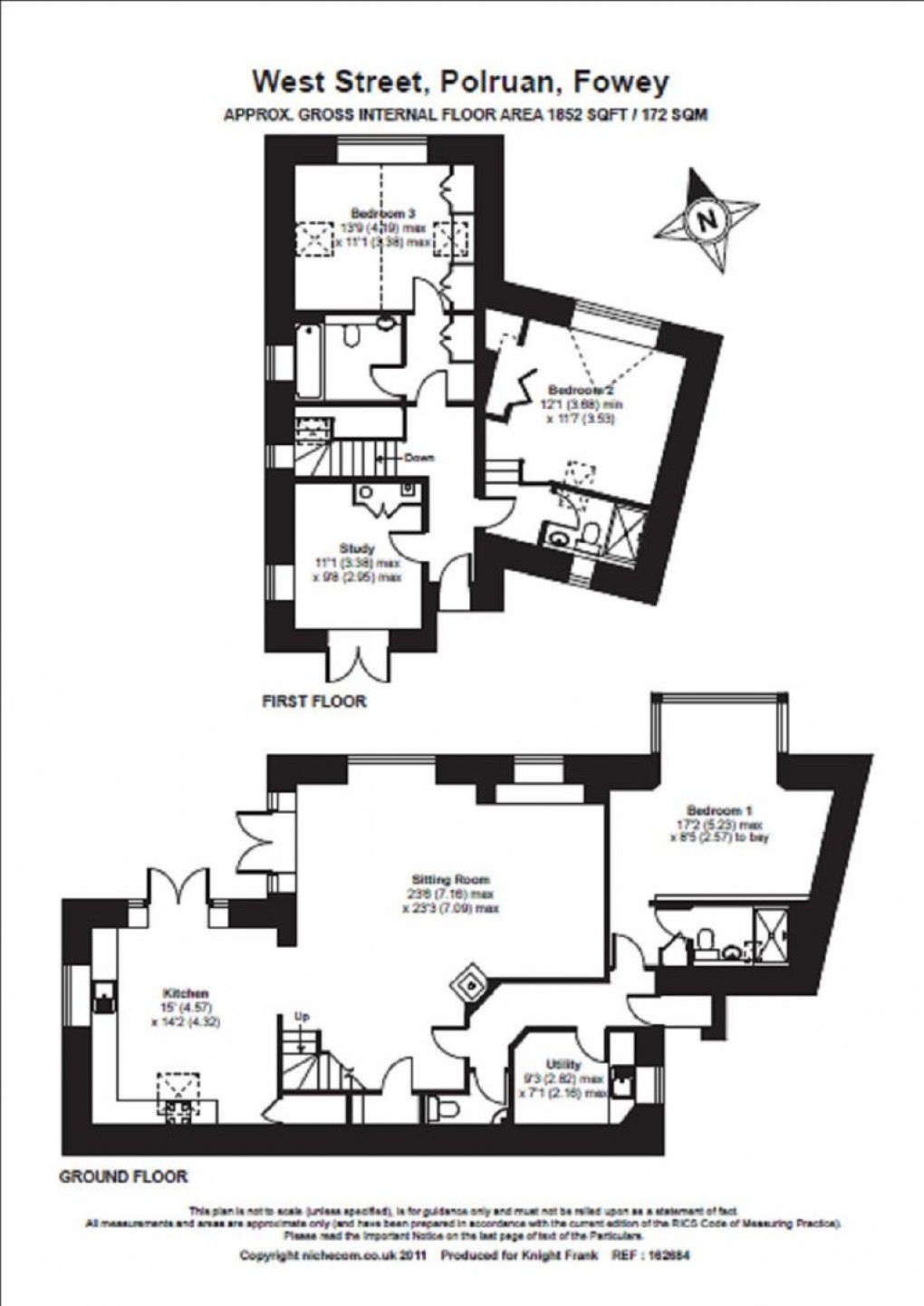 Floorplan for West Street, Polruan