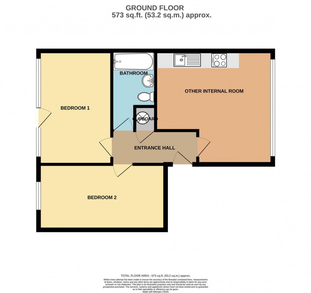 Floorplan for The Sidings, St Austell, Cornwall