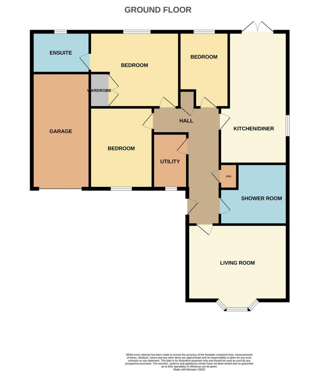Floorplan for Tregarrick Road, Roche, Roche