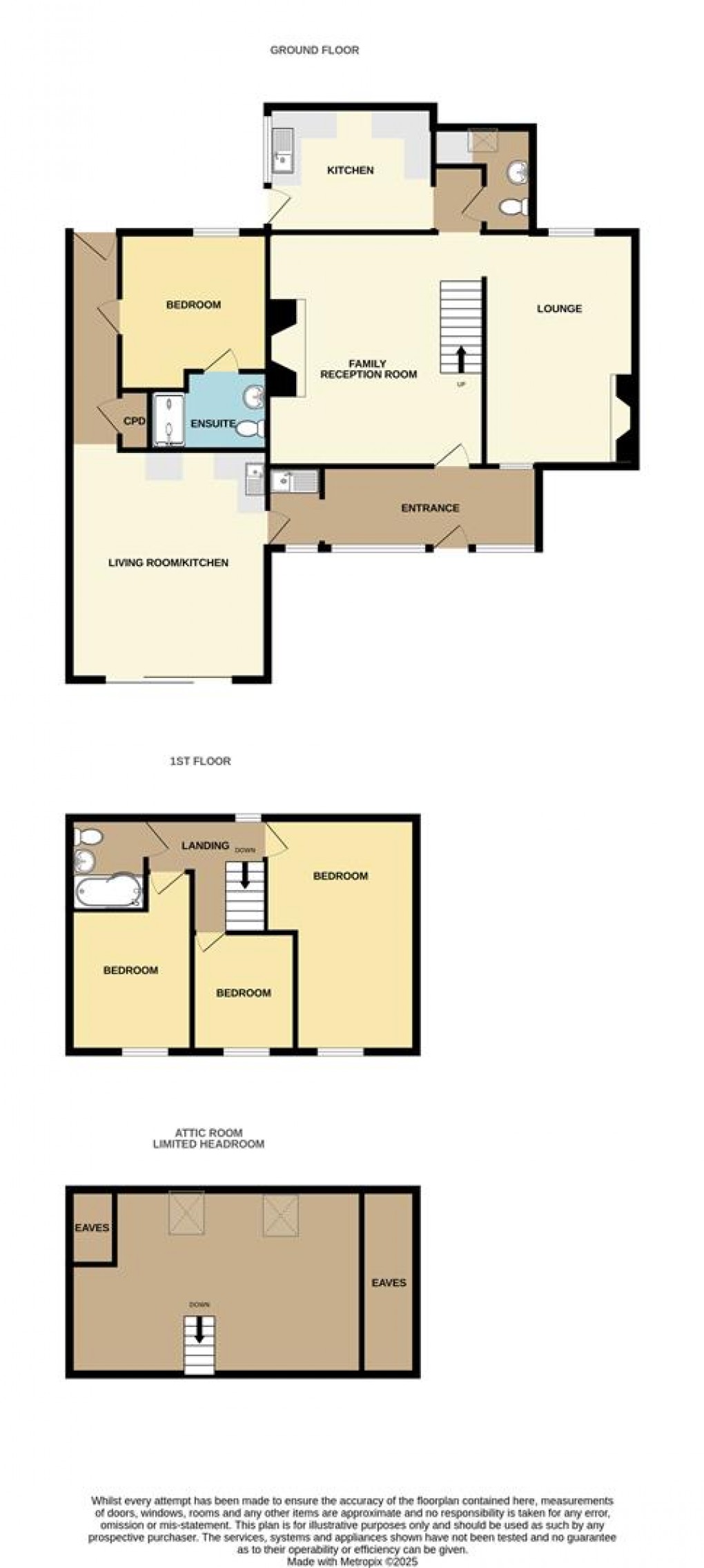 Floorplan for Roche Road, Stenalees, St. Austell