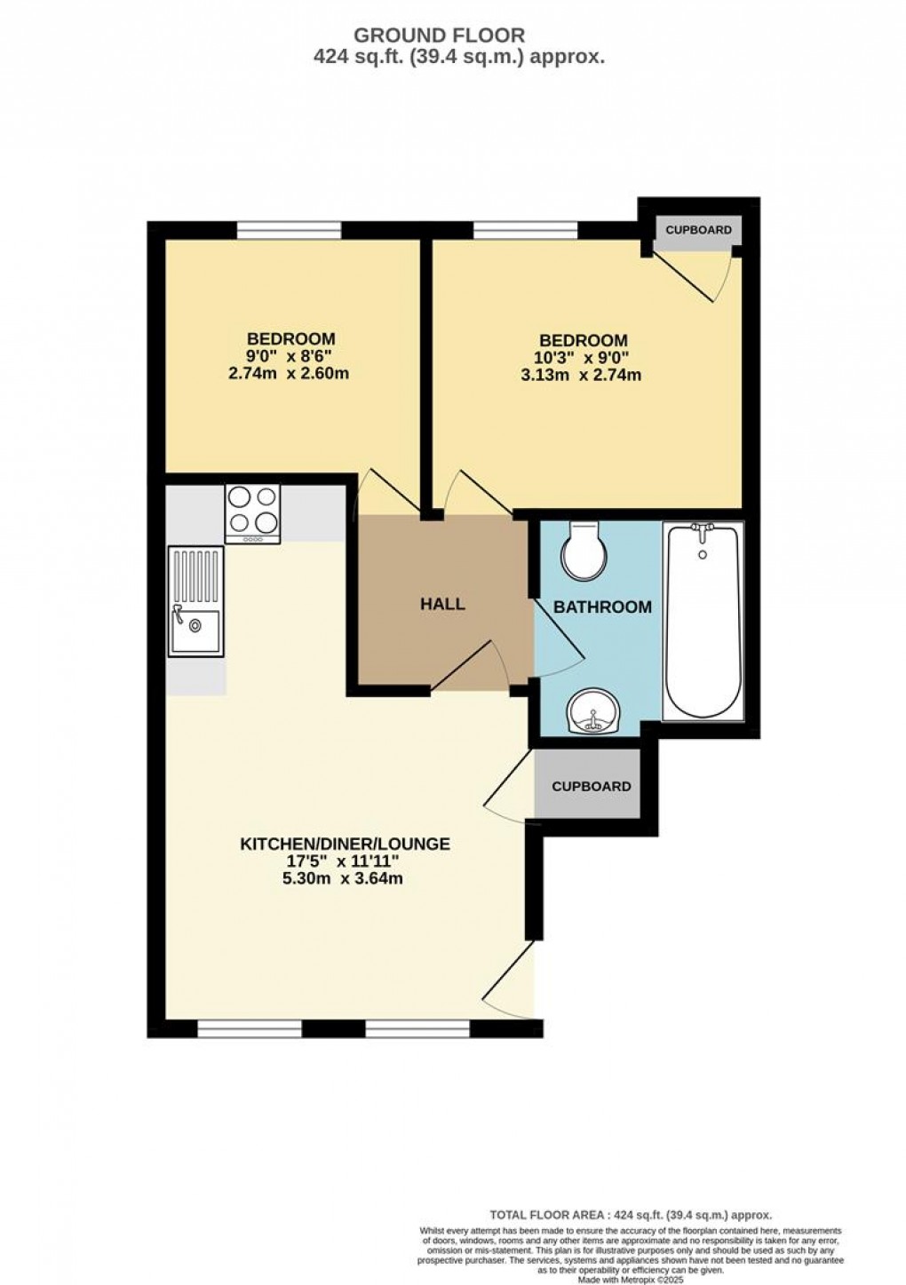 Floorplan for Fore Street, Nanpean, St. Austell