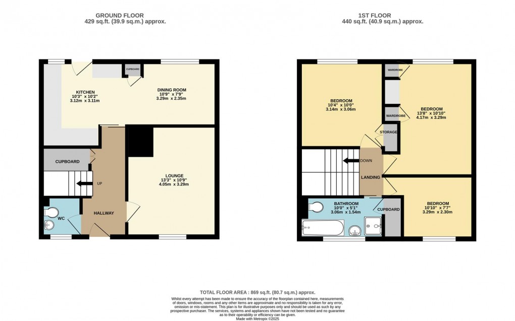 Floorplan for 48 Gilbert CloseSt StephensSt AustellCornwall