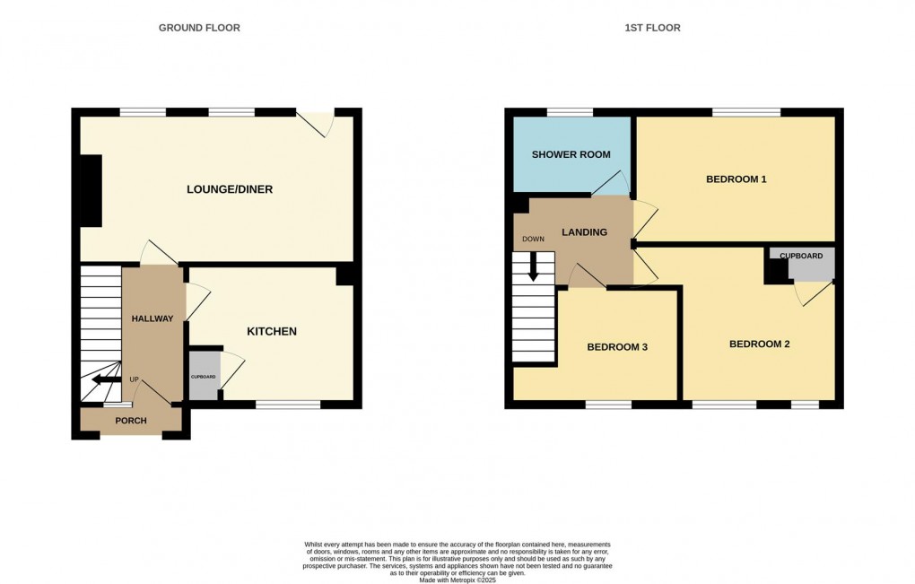 Floorplan for Creakavose, St. Stephen, St. Austell