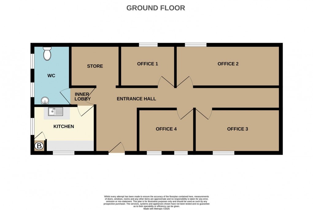 Floorplan for Robartes Gardens, St Austell