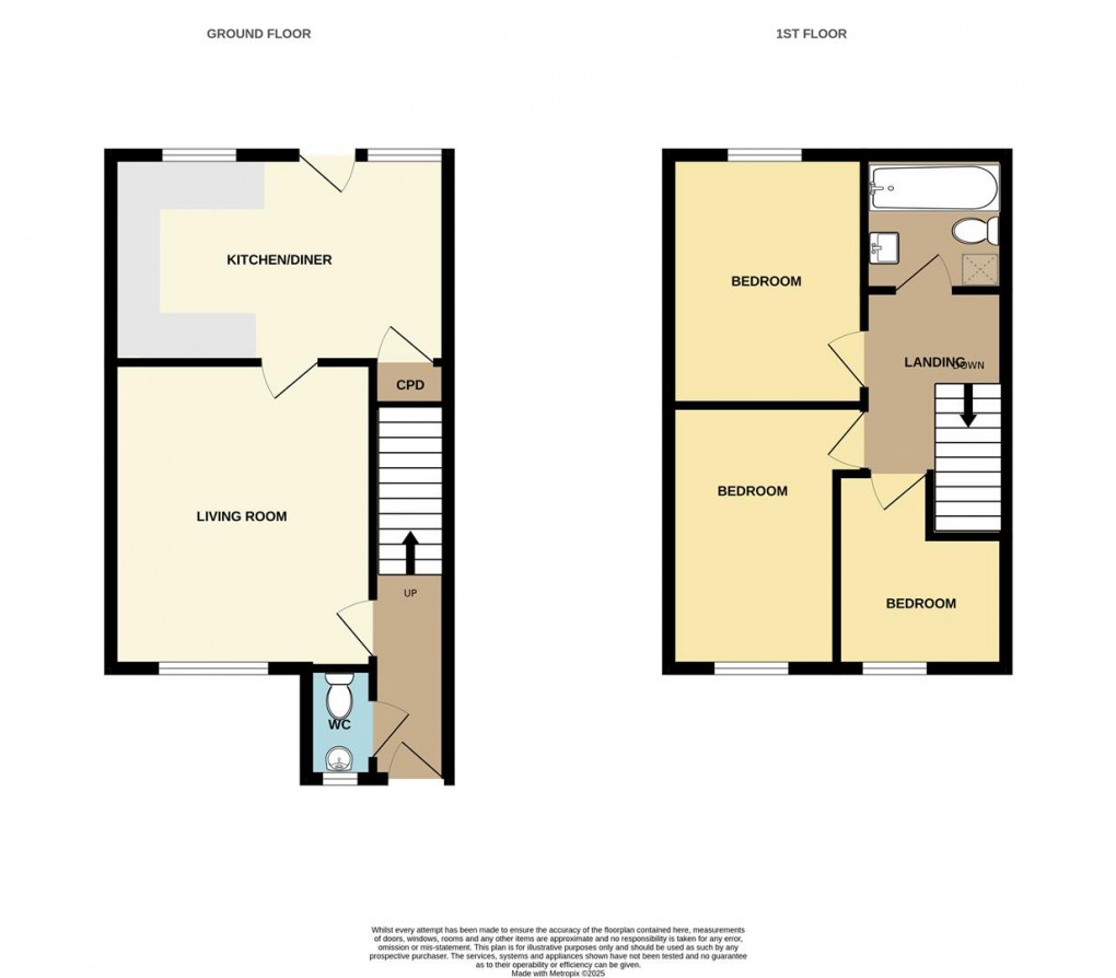 Floorplan for Goverseth Road, Foxhole, St. Austell