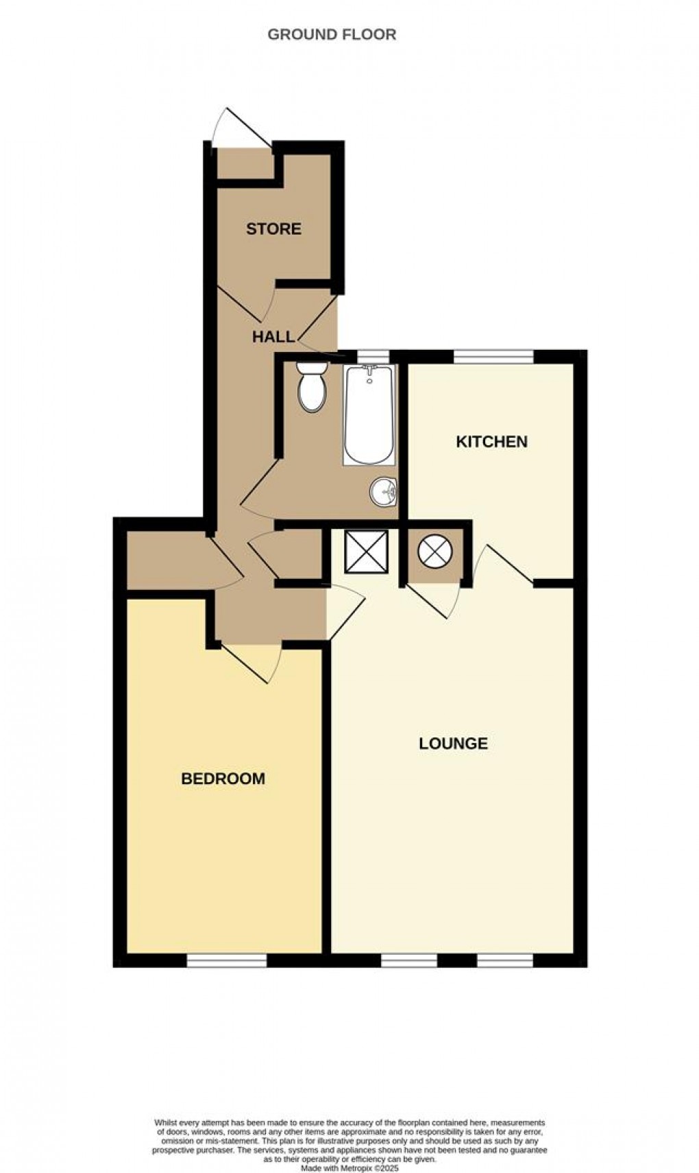 Floorplan for Thornpark Road, St. Austell