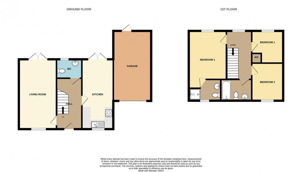 Floorplan for Hugos Mill, Truro