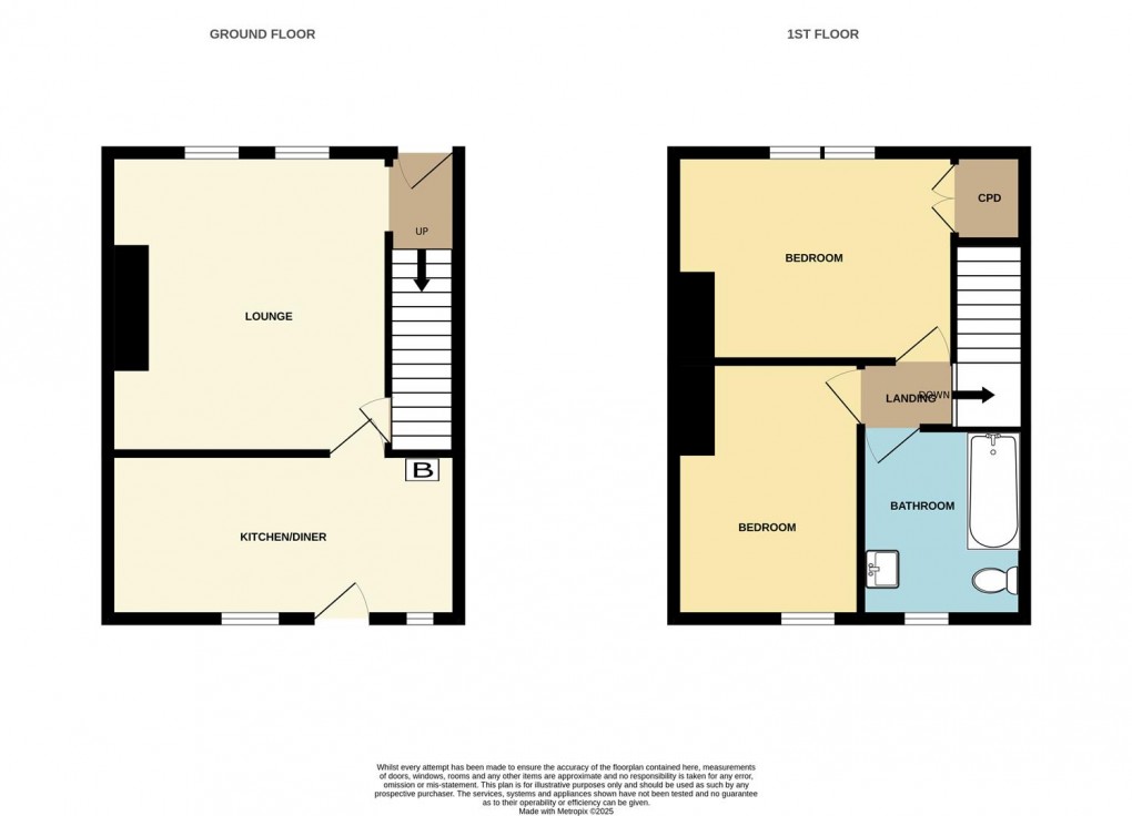 Floorplan for Colenso Place, St. Austell