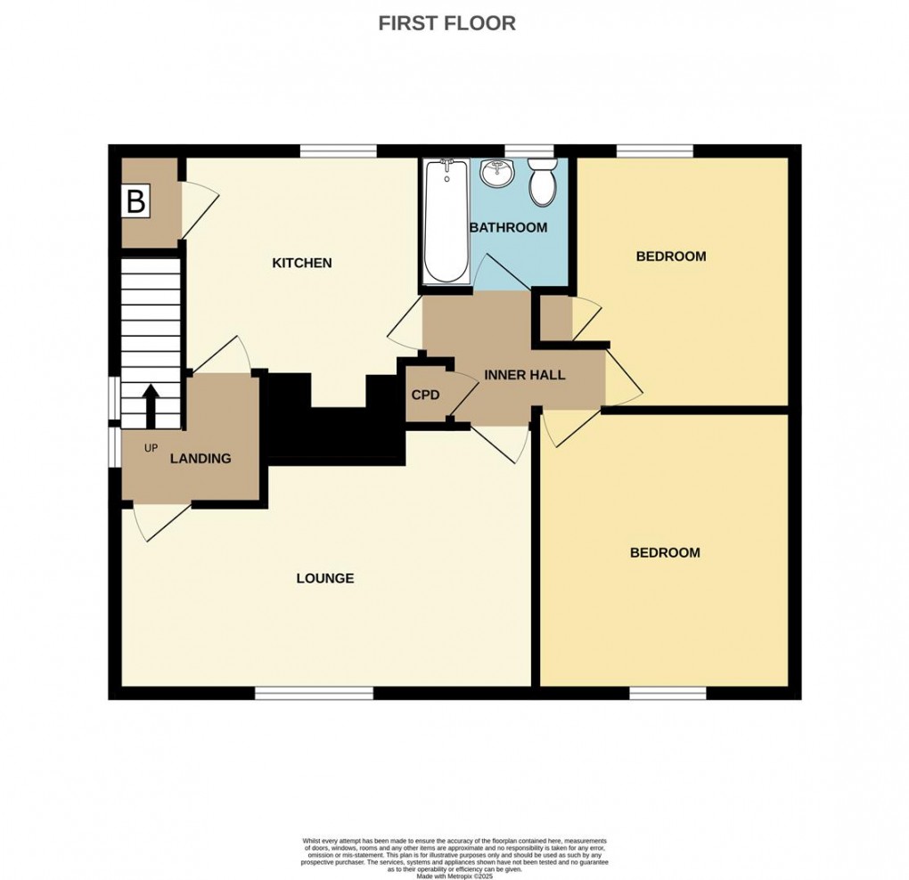 Floorplan for Woodland Close, St. Austell