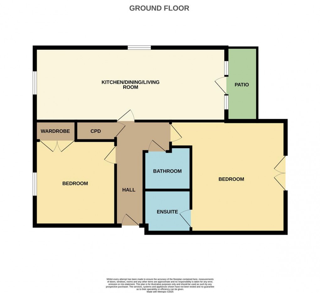 Floorplan for Fettling Lane, Charlestown, St. Austell