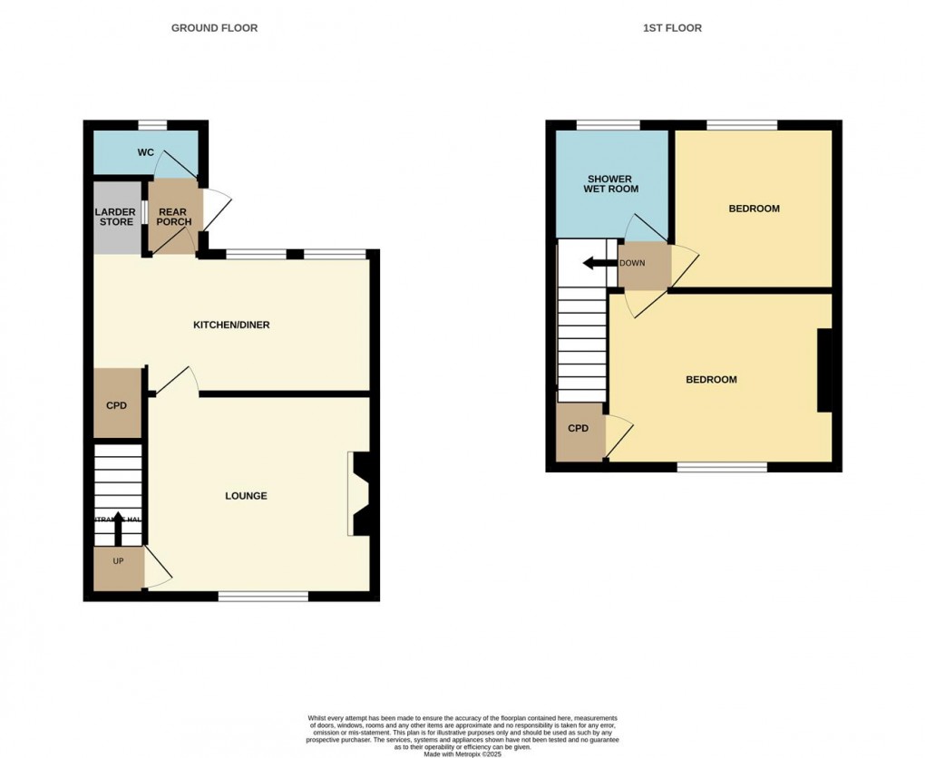 Floorplan for Tremayne Road, St. Austell