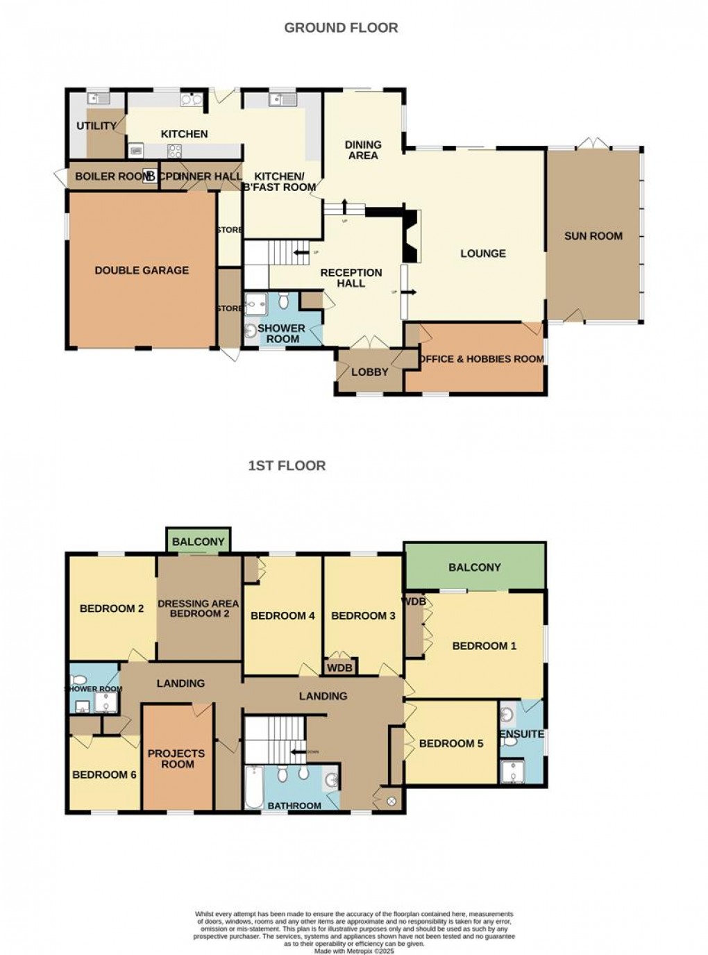 Floorplan for Duporth Bay, Duporth, St. Austell