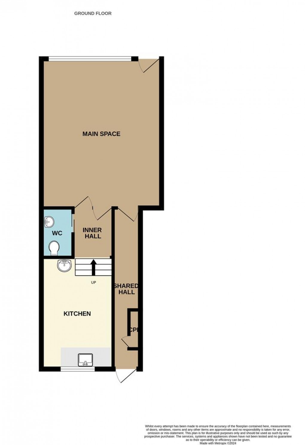 Floorplan for High Cross Street, St. Austell