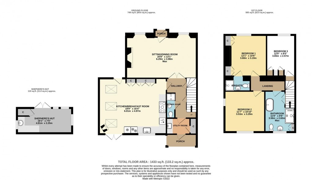 Floorplan for Lerryn