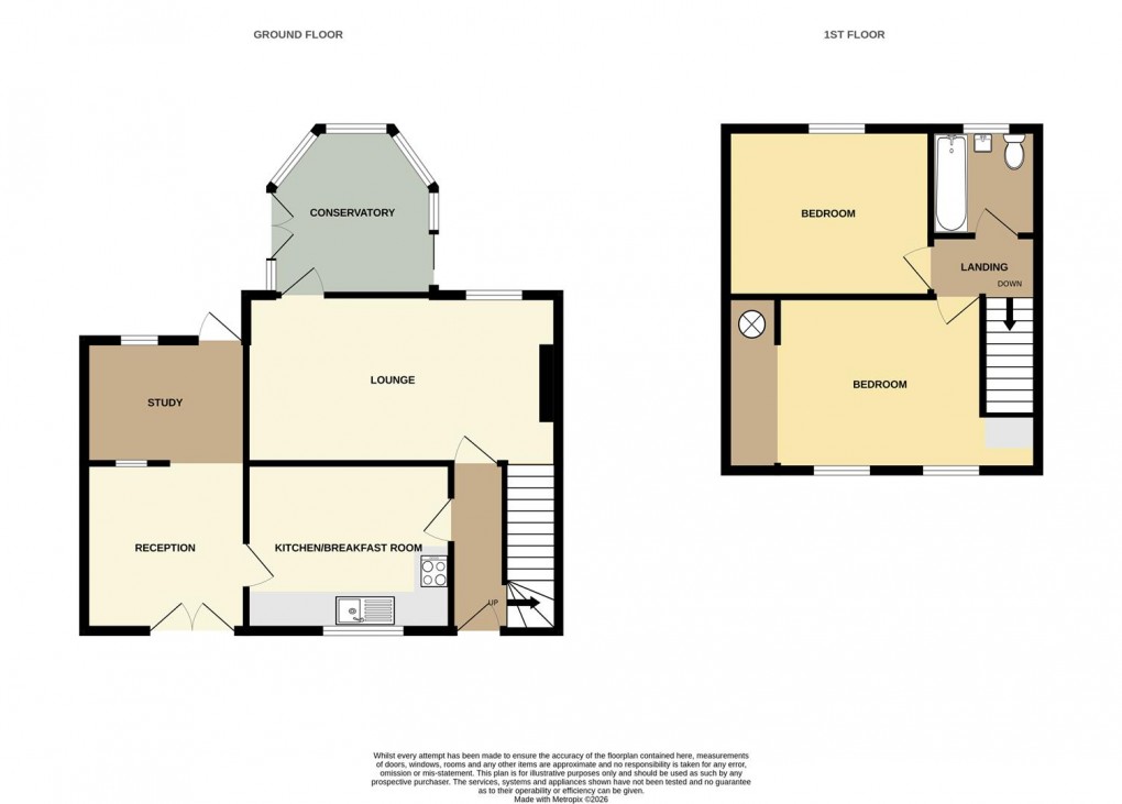 Floorplan for High Cross, St. Columb