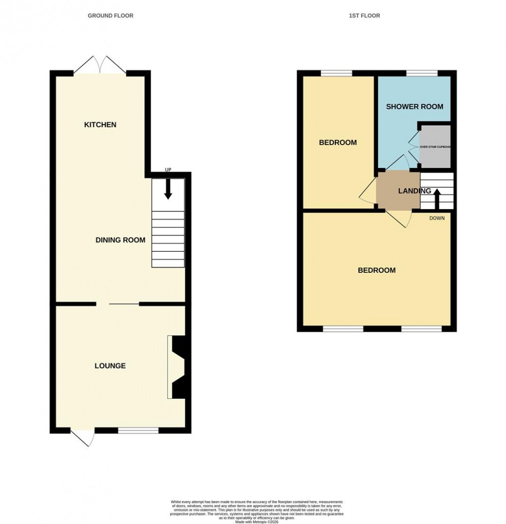 Floorplan for Alexandra Road, St Austell, St. Austell