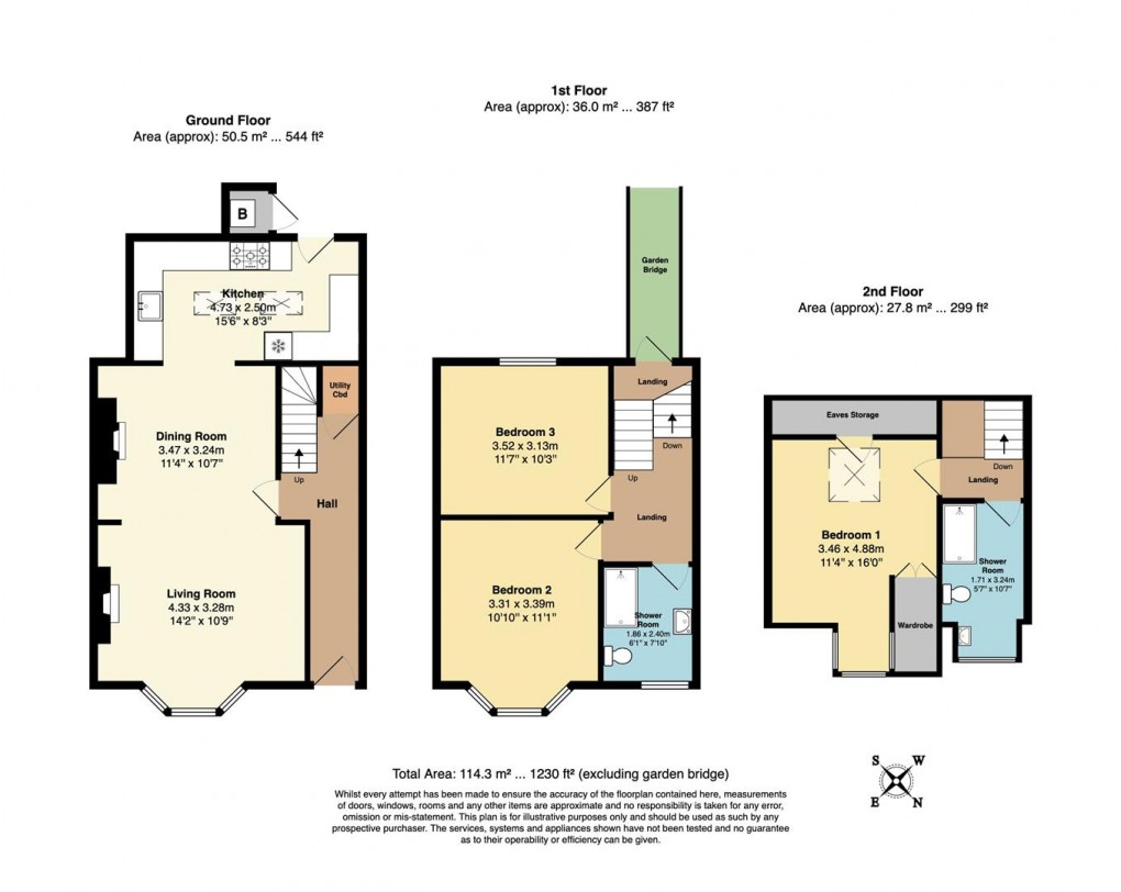 Floorplan for Passage Street, Fowey