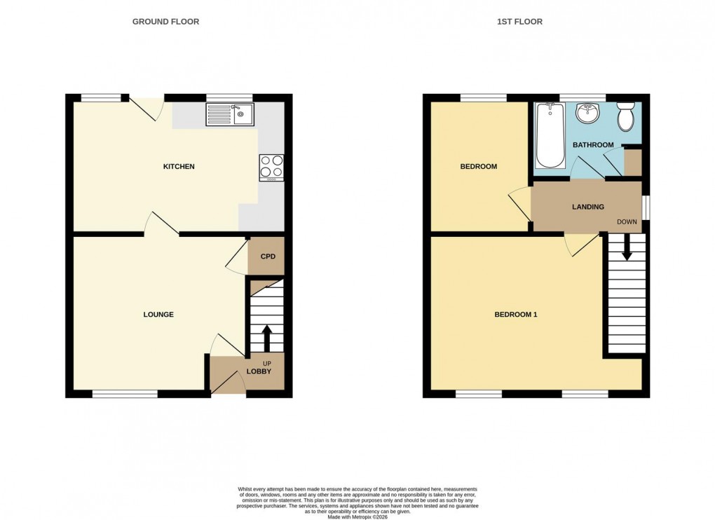Floorplan for Trengrove, Bugle