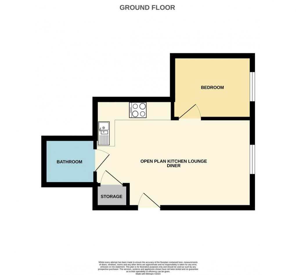 Floorplan for Priory Road, St. Austell