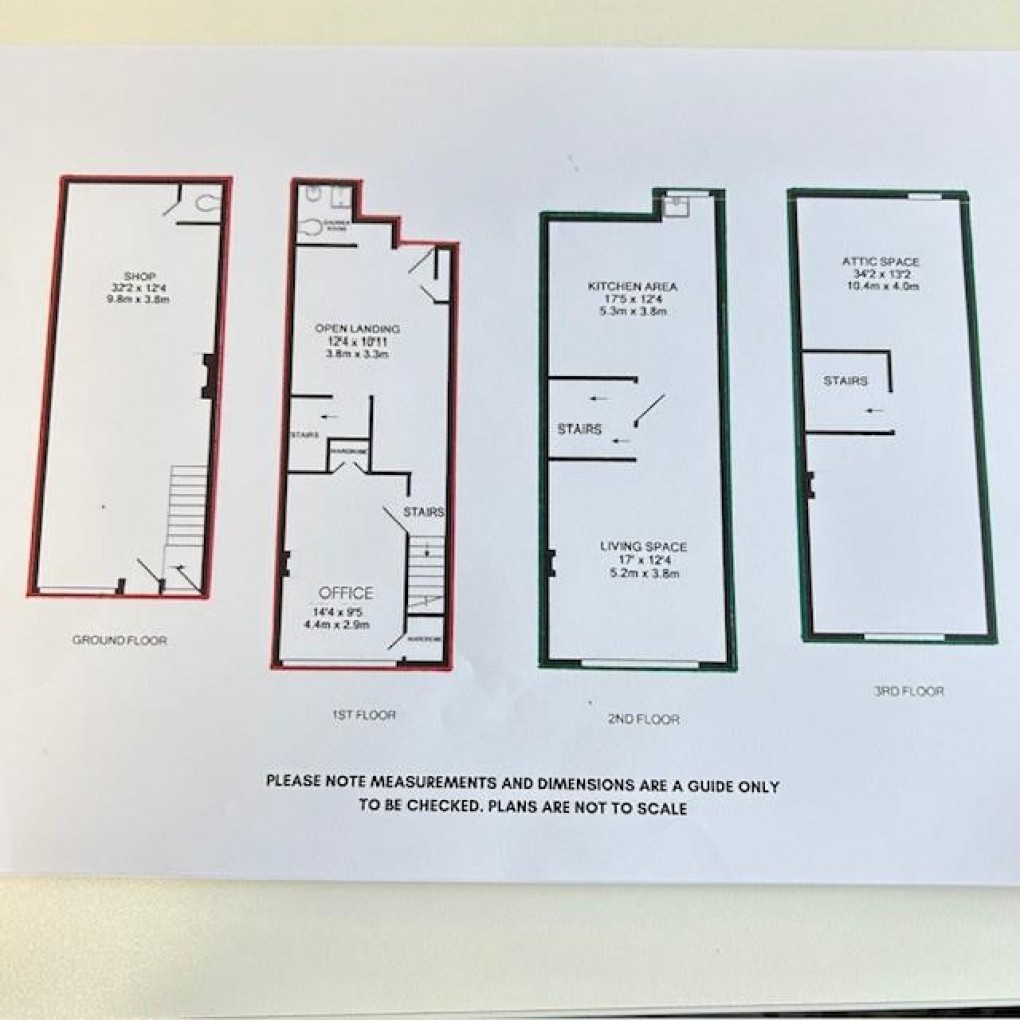 Floorplan for South Street, Fowey