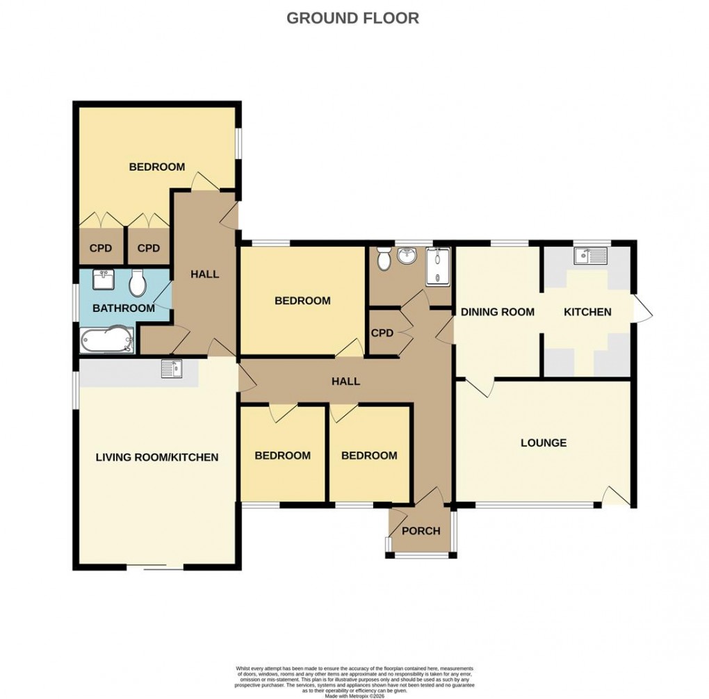 Floorplan for Shelley Road, St. Austell