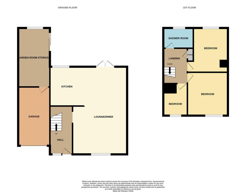Floorplan for Pentrevah Road, Penwithick, St. Austell