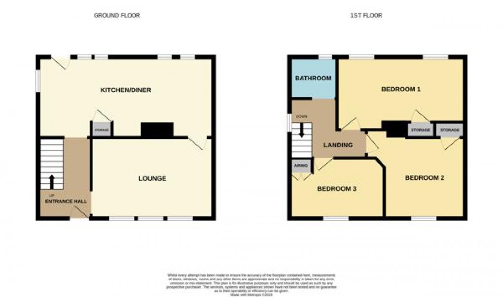 Floorplan for Carnsmerry, Bugle, St. Austell
