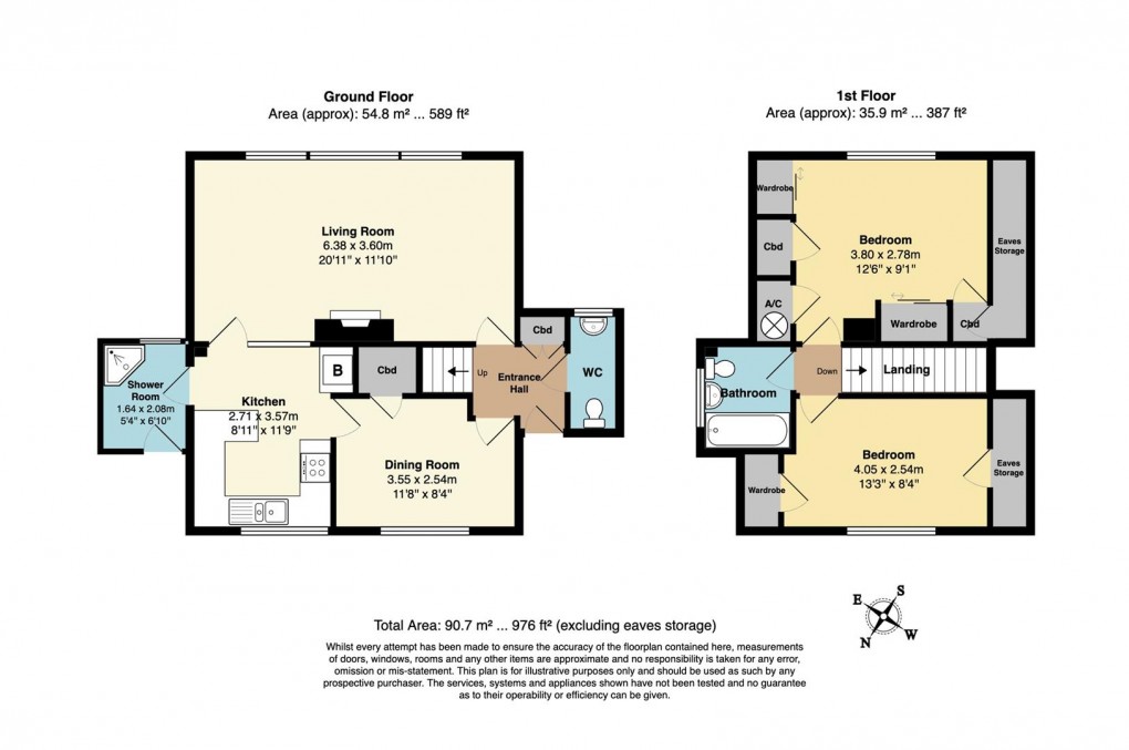 Floorplan for Vicarage Meadow, Fowey