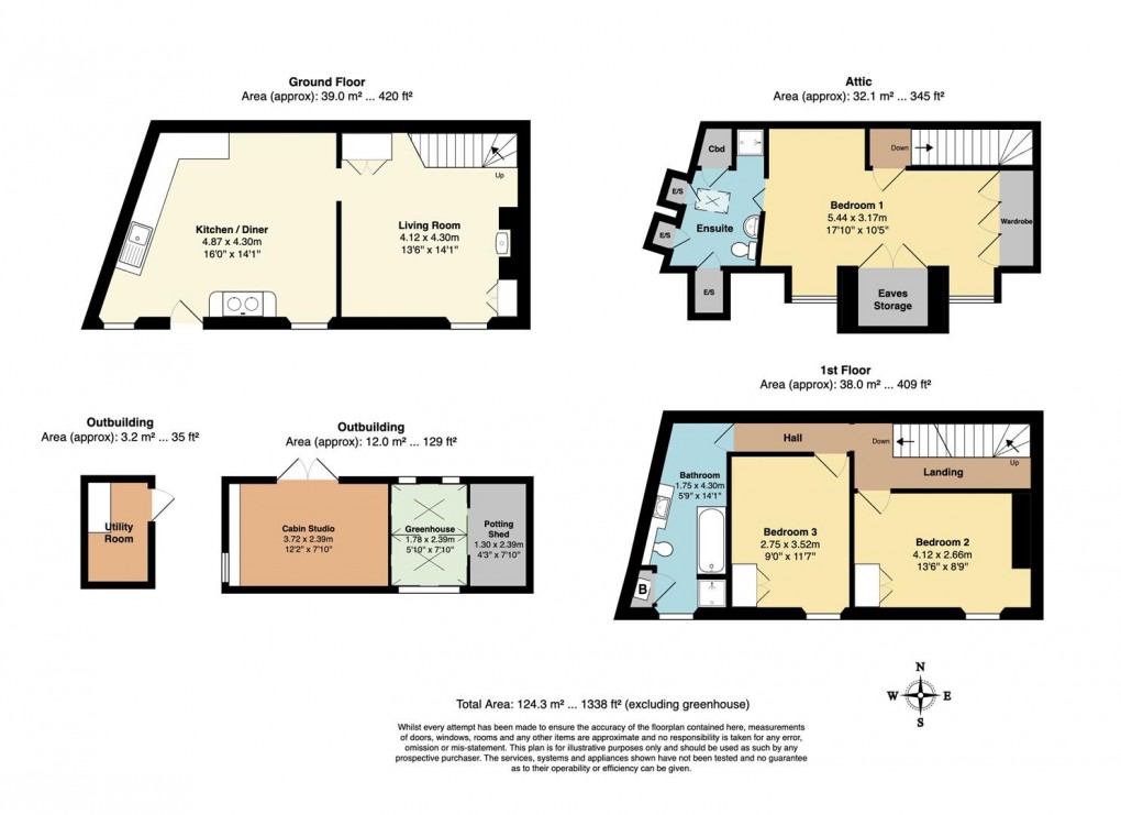Floorplan for Grenville Road, Lostwithiel