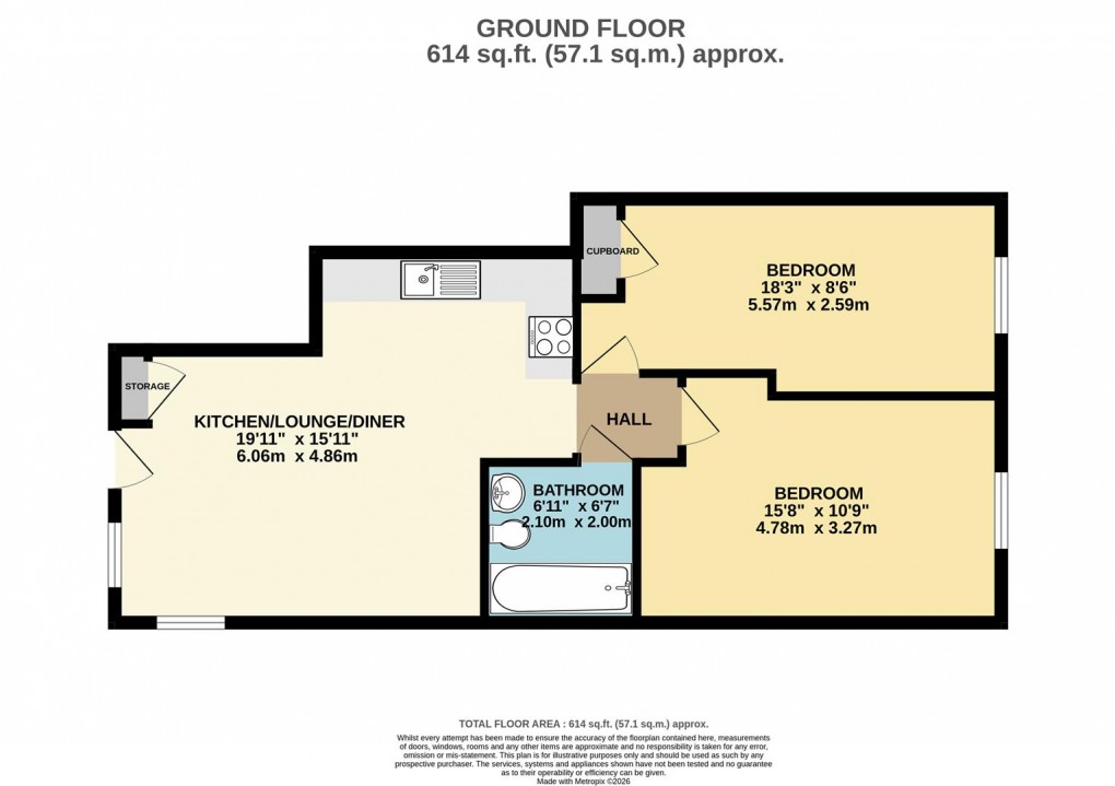 Floorplan for Isambard House, The Sidings, St. Austell