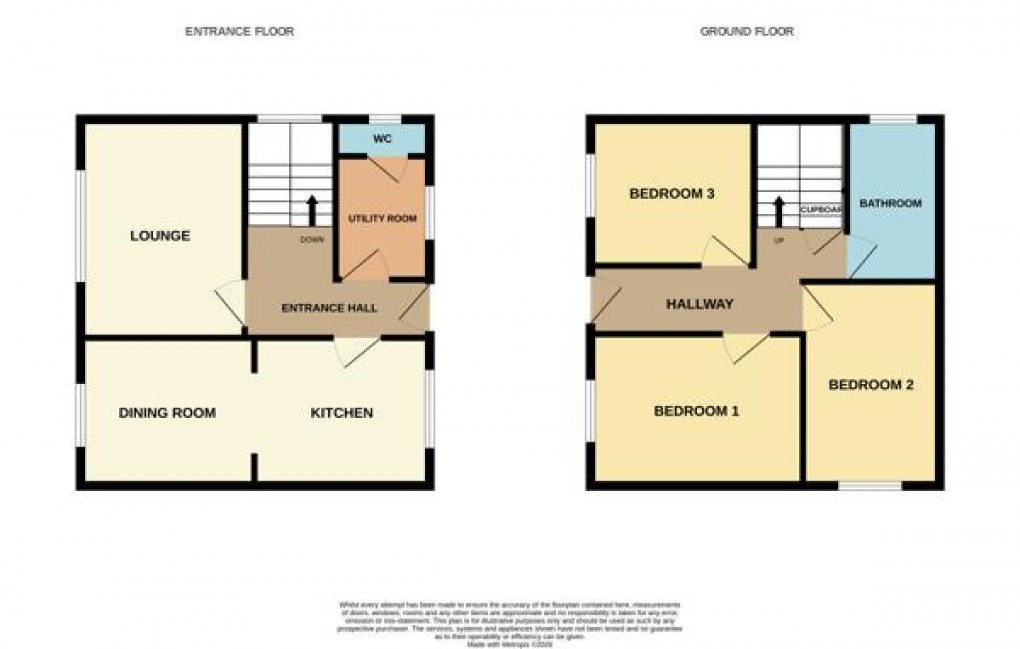 Floorplan for Treverbyn Road, St. Austell