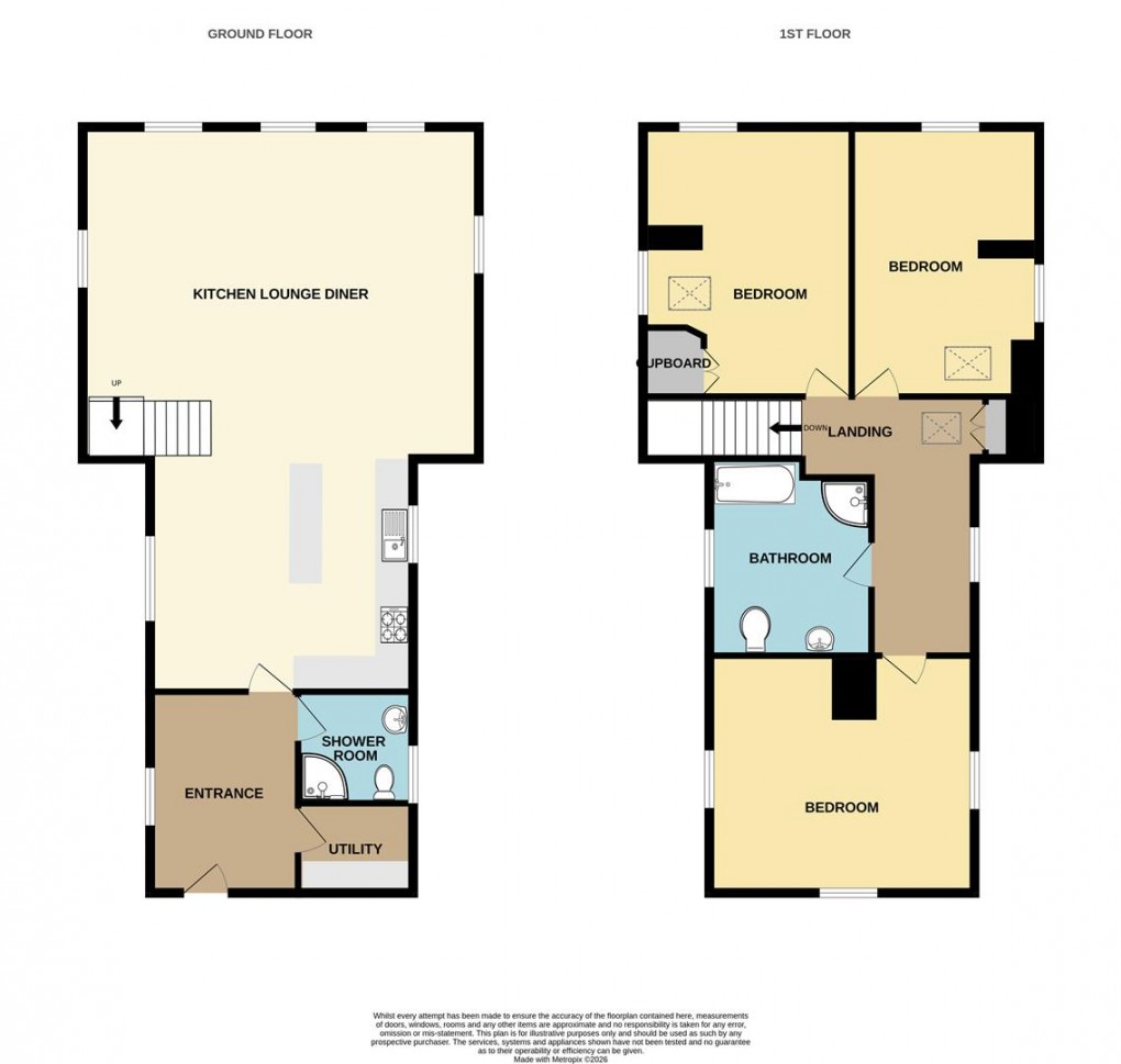 Floorplan for London Apprentice, St. Austell