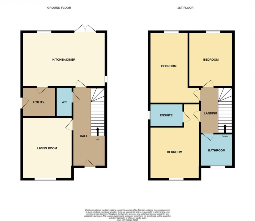 Floorplan for Mulberry Gardens, St. Austell
