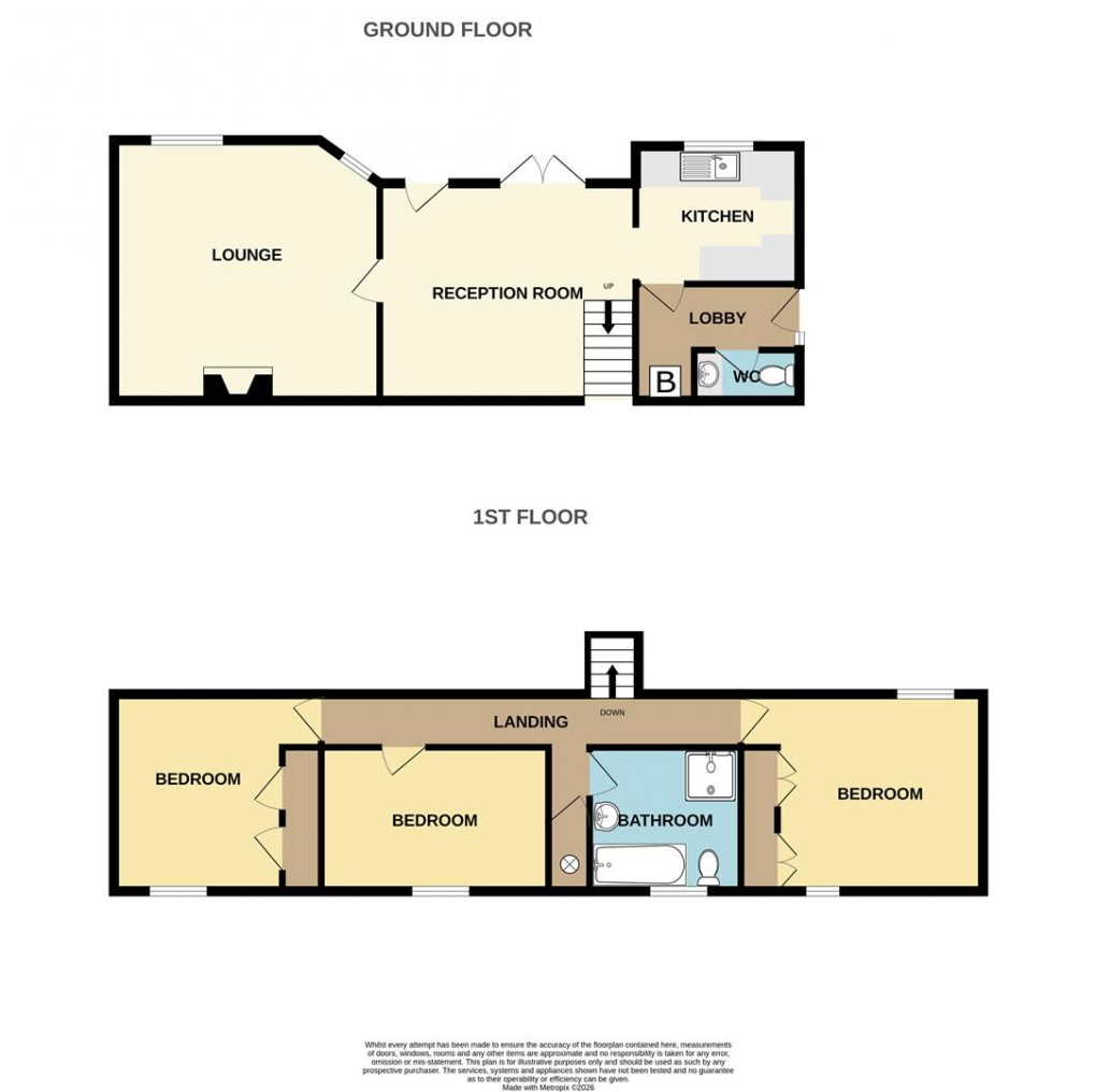 Floorplan for Turnavean Road, St. Austell
