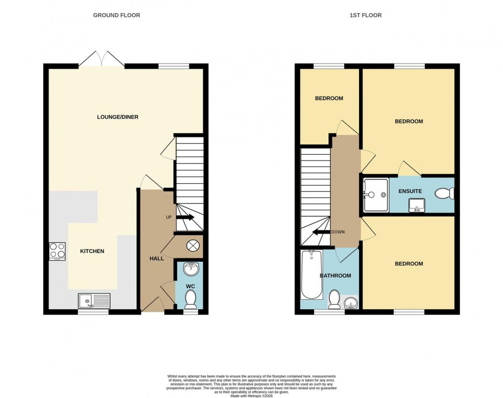 Floorplan for Sandy Hill, St. Austell