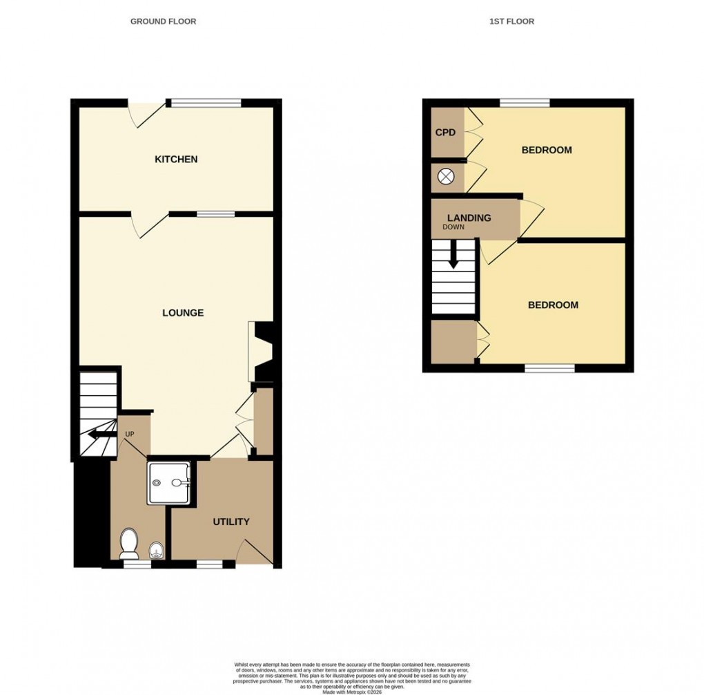 Floorplan for Rashleigh Place, St. Austell