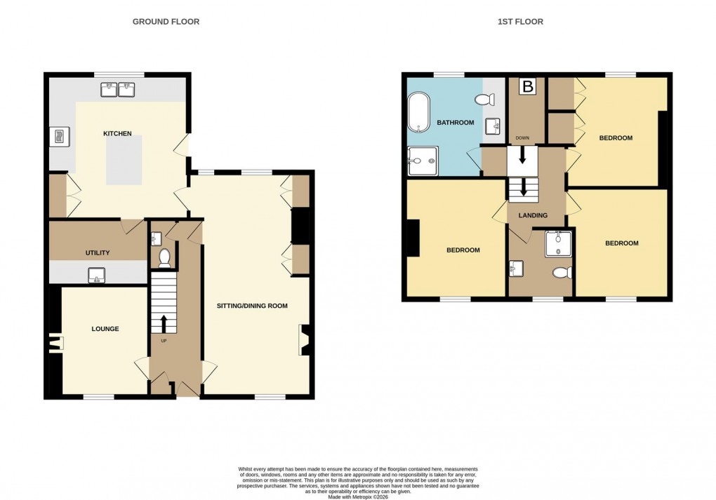 Floorplan for Charlestown Road, St. Austell