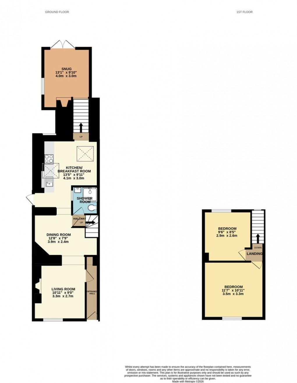 Floorplan for Bodmin Hill, Lostwithiel