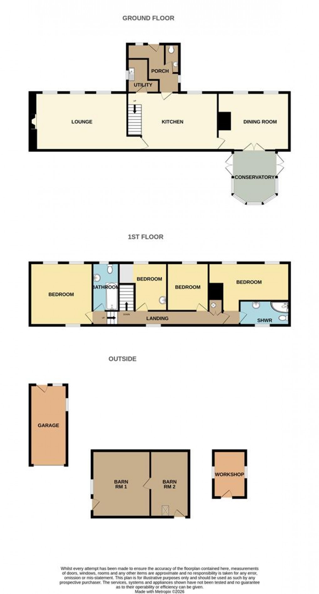 Floorplan for Roche, St. Austell