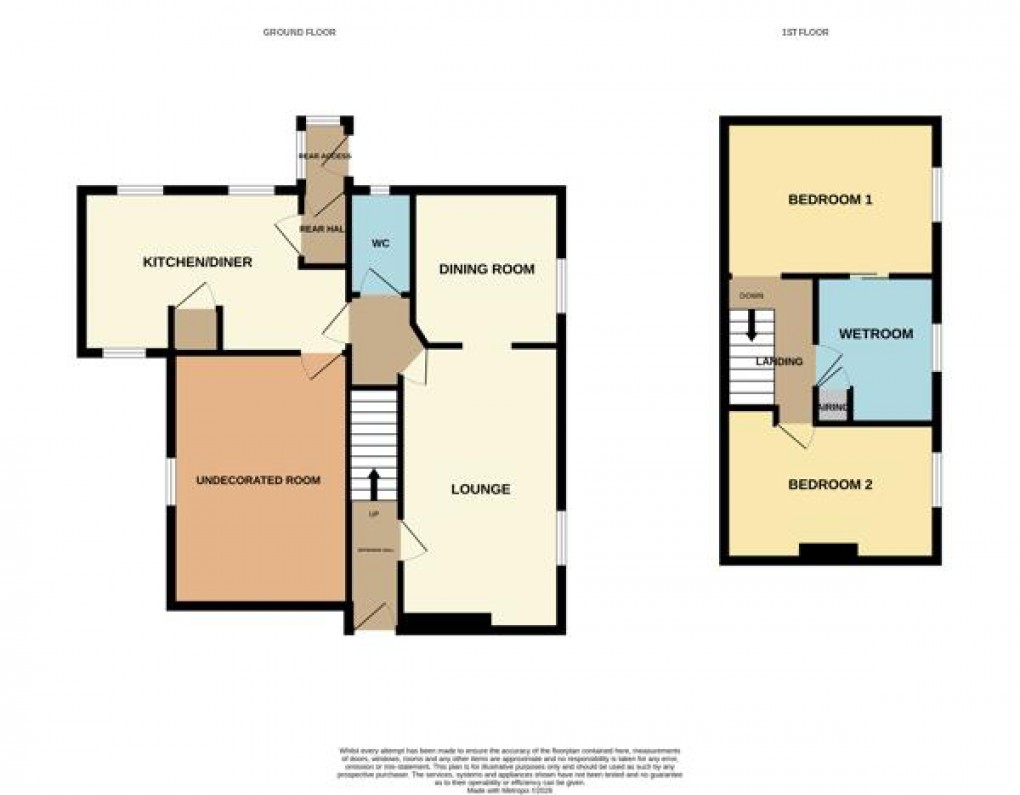 Floorplan for Old Pound, Nanpean, St. Austell