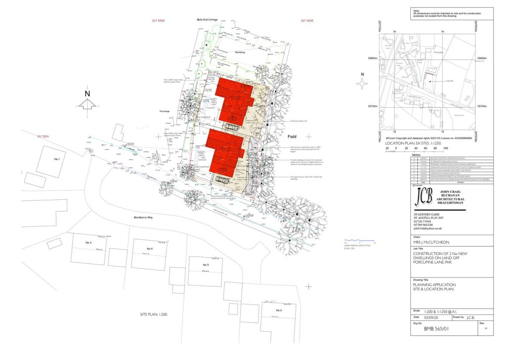 Floorplan for Porcupine, Porcupine, Par