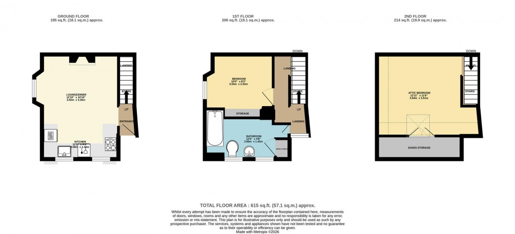 Floorplan for Fore Street, Polruan
