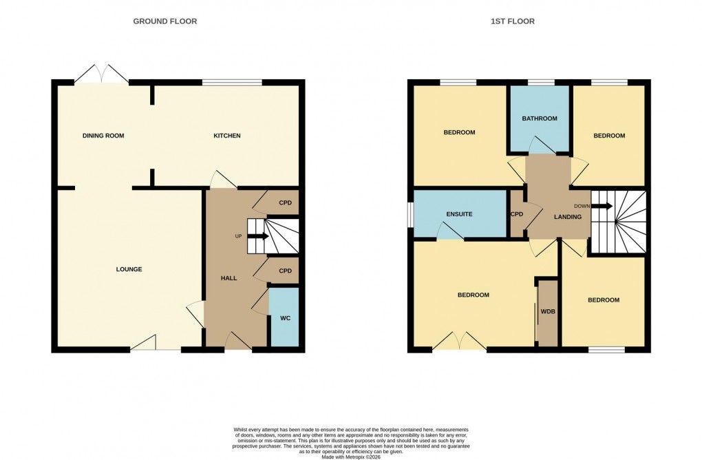 Floorplan for Tregonissey Road, St. Austell